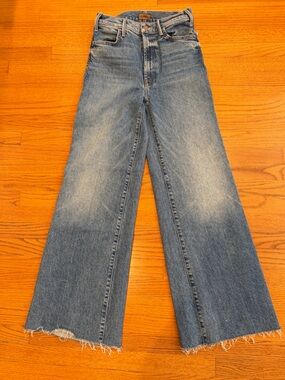 MOTHER The Hustler Roller Heel in Tropic Like Its Hot (Size 28)